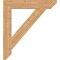 Ekena Millwork Traditional Slat Smooth Bracket, Western Red Cedar, 5 1/2"W x 36"D x 40"H BKT06X36X40TRA06SWR - alternate 3